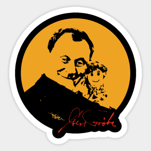 Tribute to the Legendary German Actor: Gert Fröbe Sticker